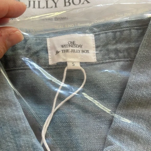 One Wednesday button up - Picture 2 of 2